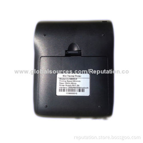 Android Bluetooth Thermal Printer with 58 ±1mm Paper Width